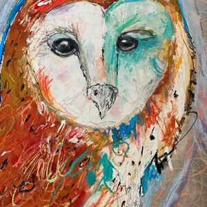 Original painting on wood 16x20x1inch